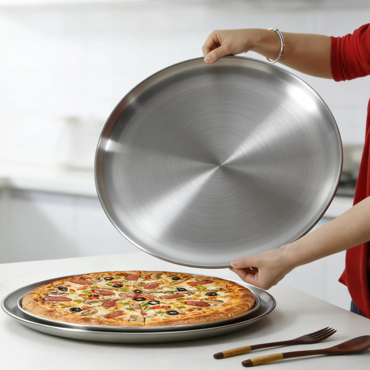 16-inch-pizza-pan-for-oven-2-pack-stainless-steel-baking-sheet-round-plates-for-cake-pie-and-salad-pizza-steel-large-tray-oven-dishwasher-safe-easy-clean