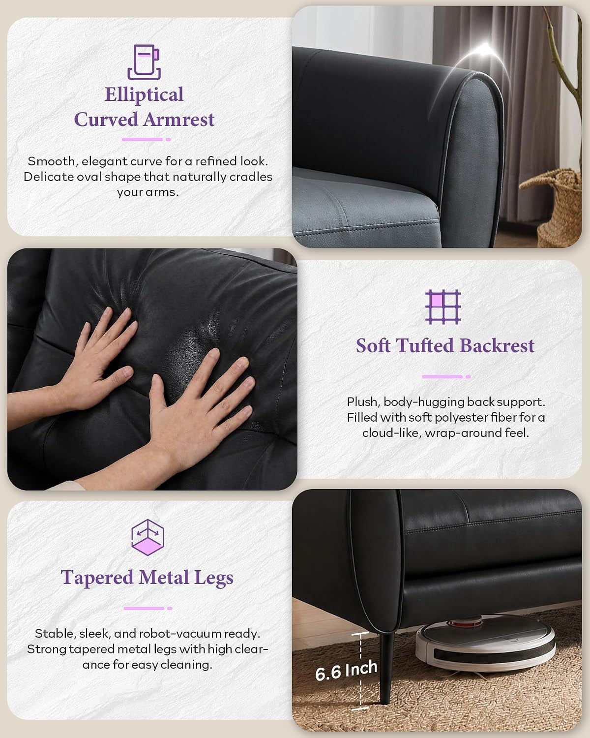 61-black-faux-leather-loveseat-small-tufted-couch-for-living-room