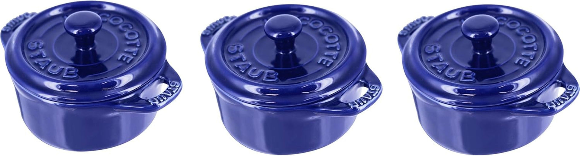 staub-ceramic-dutch-oven-3-piece-mini-round-cocotte-dark-blue