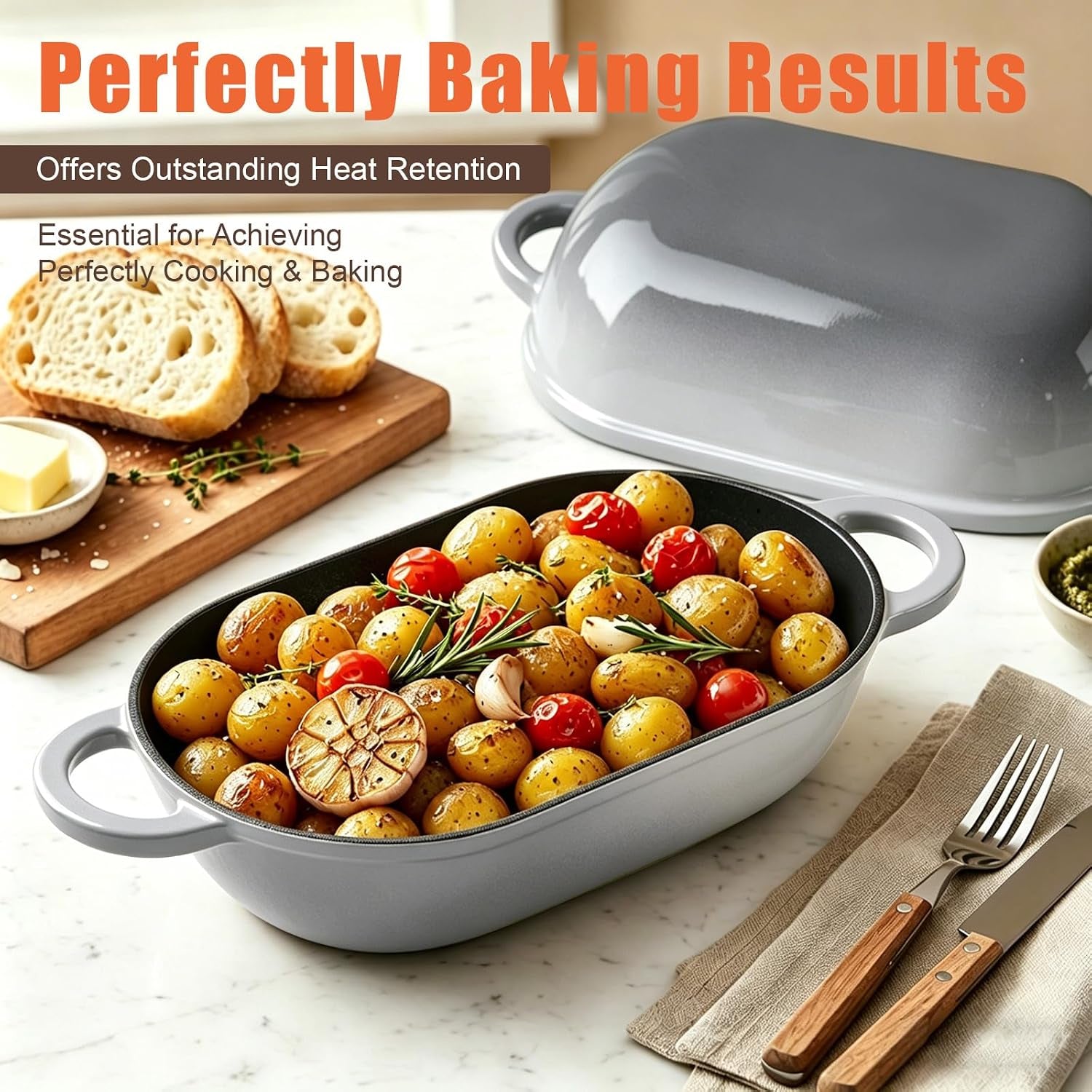 2-5-qt-enameled-cast-iron-sourdough-bread-oven-loaf-pan-with-lid-oval-dutch-oven-for-homemade-sourdough-bread-baking-oven-safe-up-to-500-f-meatloaf-pan-with-dome-lid-light-gray