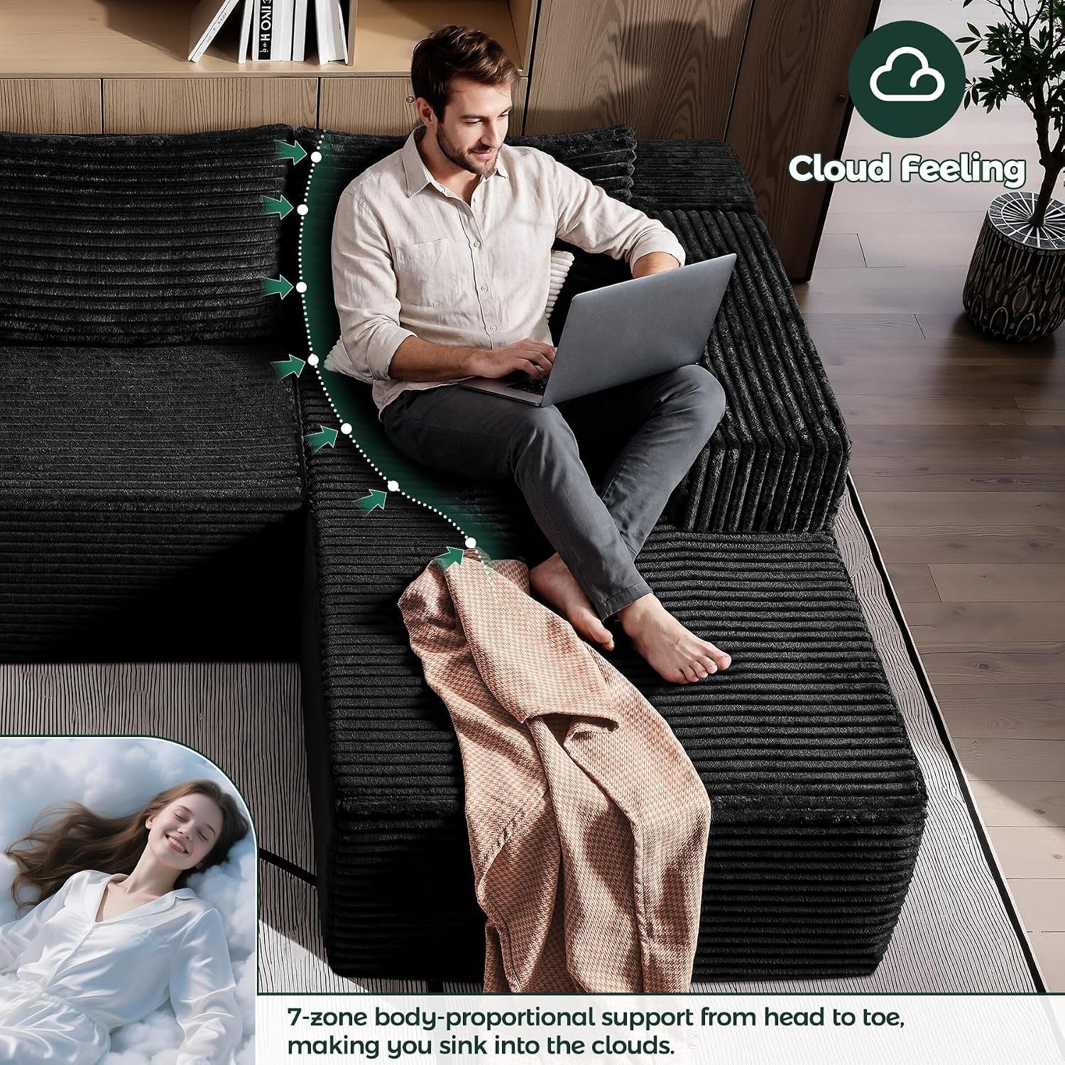 108-black-corduroy-modular-sectional-sofa-l-shaped-cloud-couch-with-left-facing-chaise-boneless-deep-seat-sofa-no-assembly-compressed-couch-for-living-room-apartment
