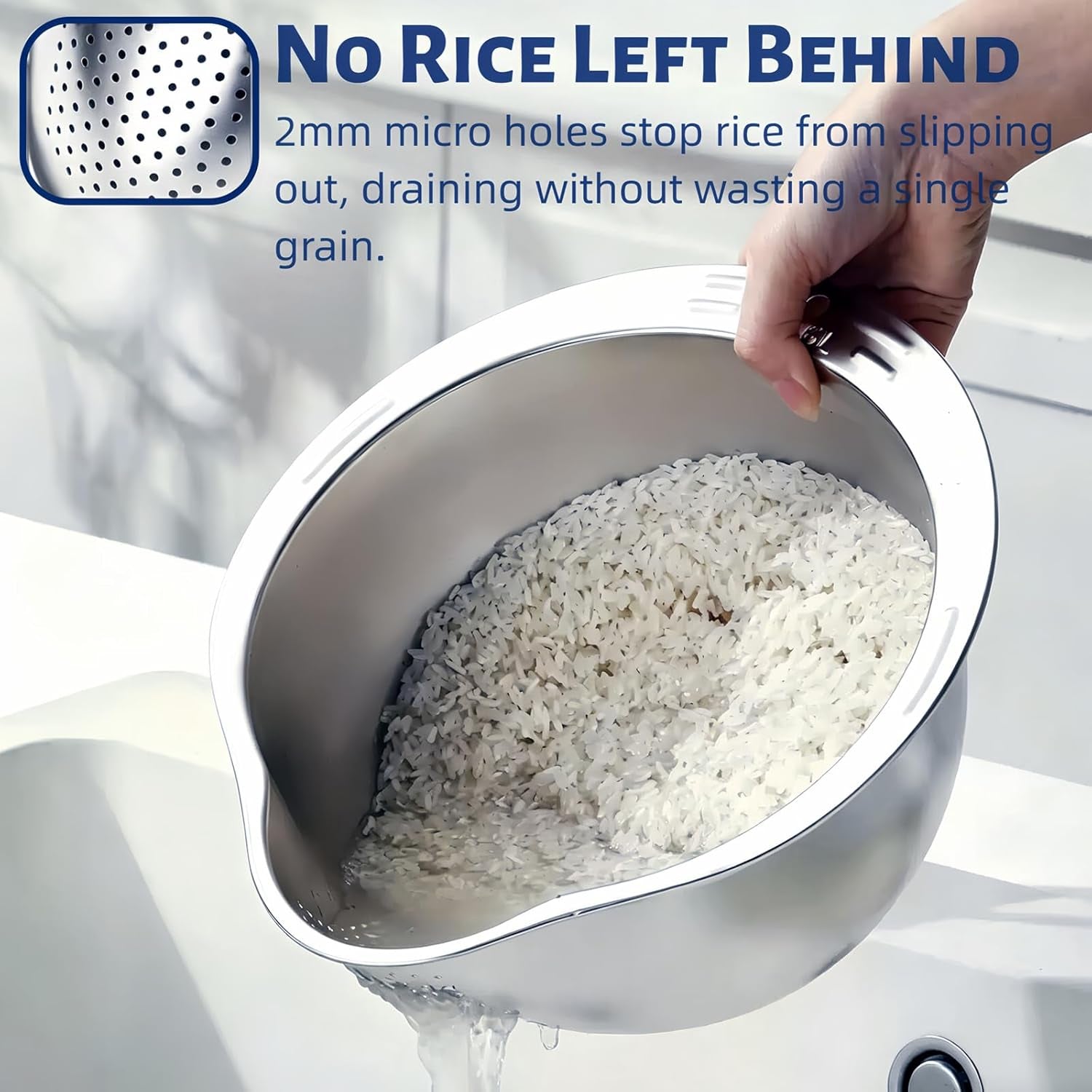 rice-washer-strainer-bowl-stainless-steel-colander-with-side-drainer-ideal-for-soaking-washing-cleaning-and-rinsing-rice-fruits-vegetables-beans-versatile-kitchen-tool
