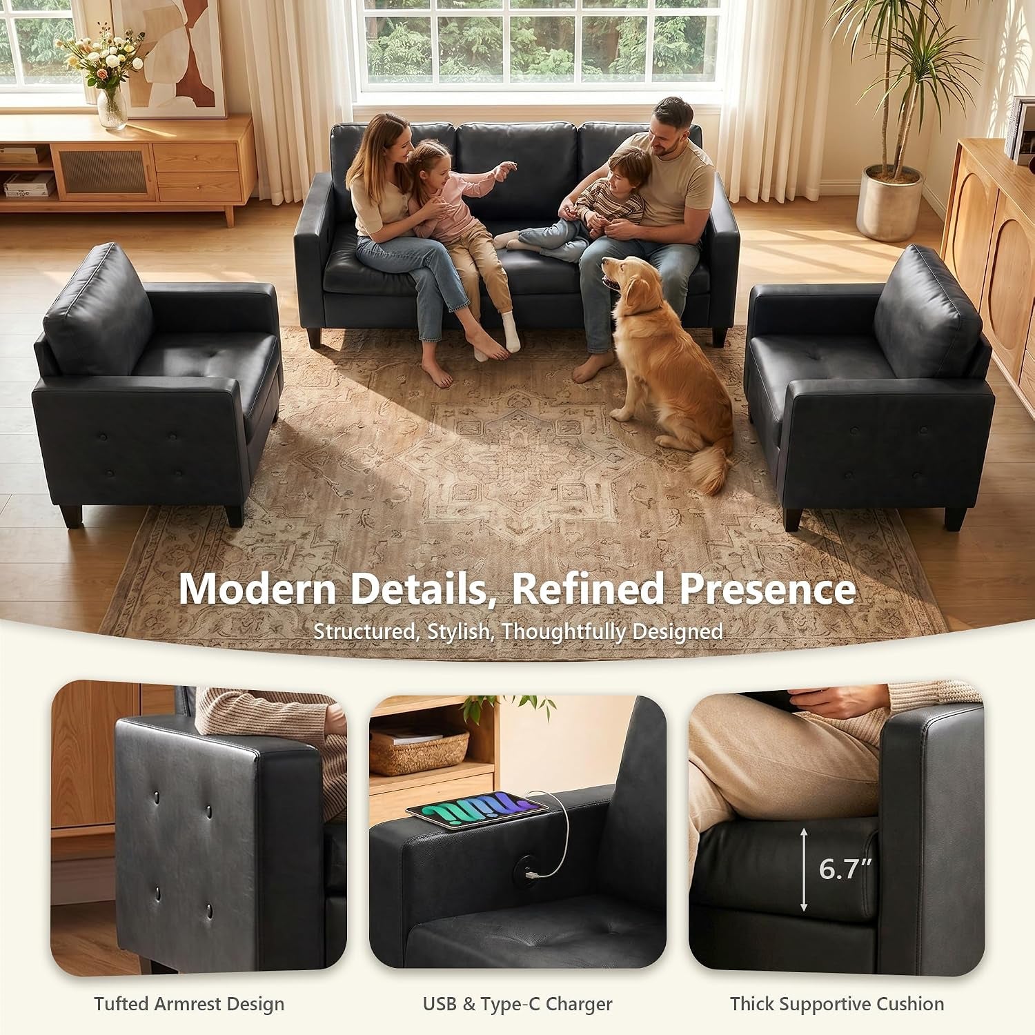 73-black-faux-leather-sofa-3-seater-couch-for-office-living-room