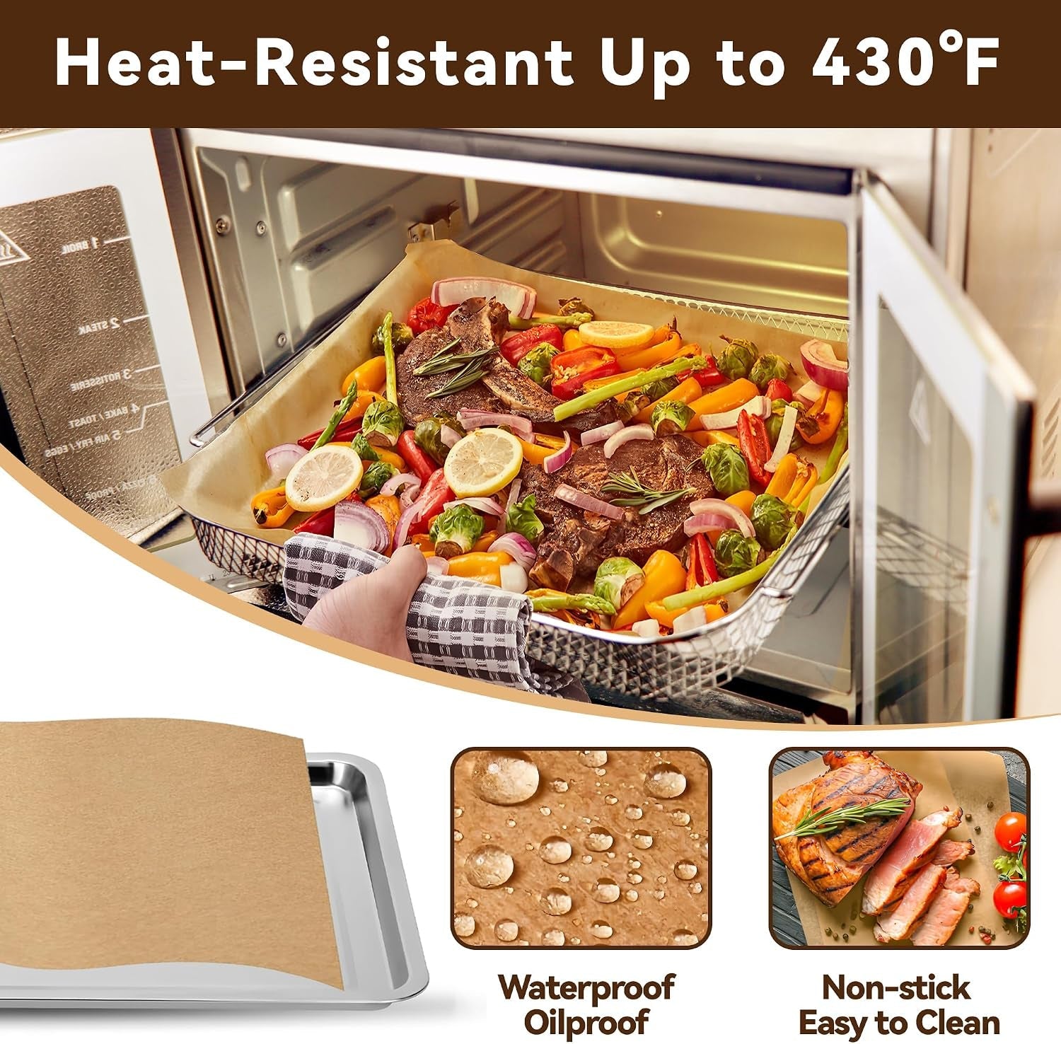 120pcs-air-fryer-liners-disposable-for-emeril-lagasse-26qt-air-fryer-unbleached-non-stick-parchment-paper-sheets-accessories-for-emeril-lagasse-french-door-360-air-fryer-26qt-toaster-oven