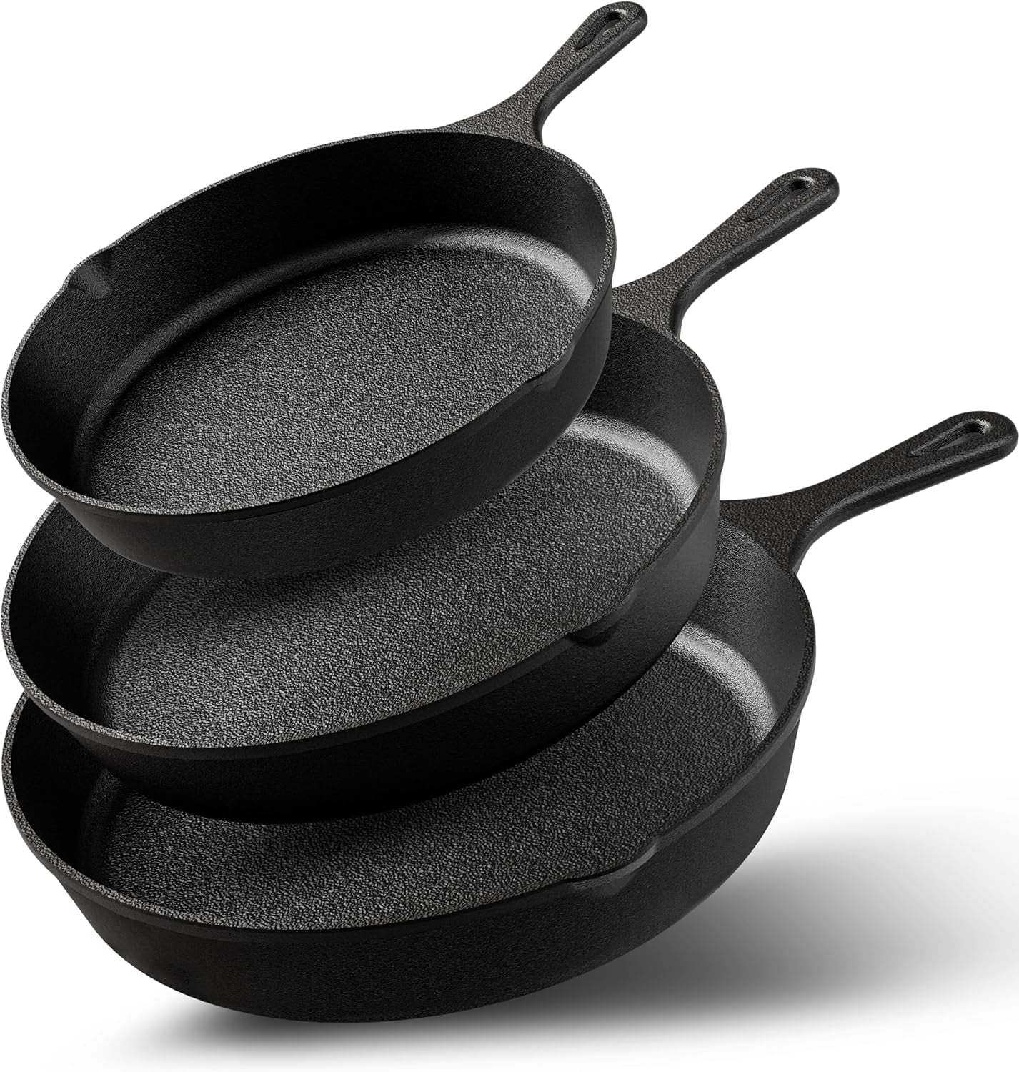 cast-iron-skillet-set-3-piece-6-8-10-inch-pfas-free-black-chef-pan-even-heat-distribution-stovetop-campfire-and-grill-safe-large-skillet-set-indoor-outdoor-use