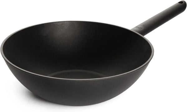 ECO LITE WOK 12" Made in Germany. Made from 100% Recycled Aluminum.Pfas-Free Diamond QXR Non-Stick Coating1
