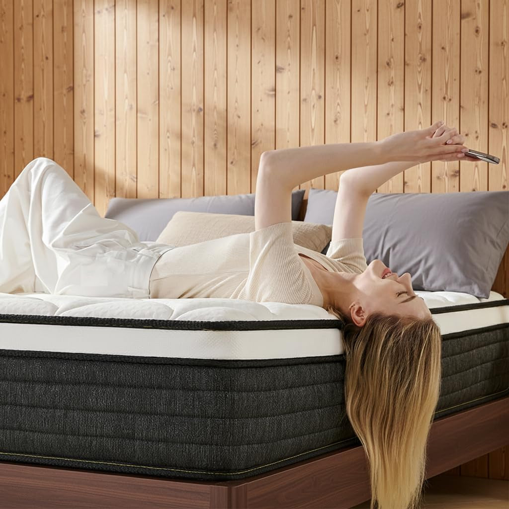 full-size-mattress-10-inch-in-a-box-hybrid-mattresses-full-medium-firm-bed