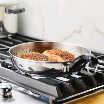 Classic Series Nonstick Stainless Steel Cookware Set, Pots and Pans Set, 15-Piece12