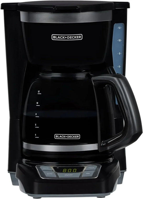 BLACK+DECKER 12-Cup Drip Coffee Maker with Vortex Brewing2
