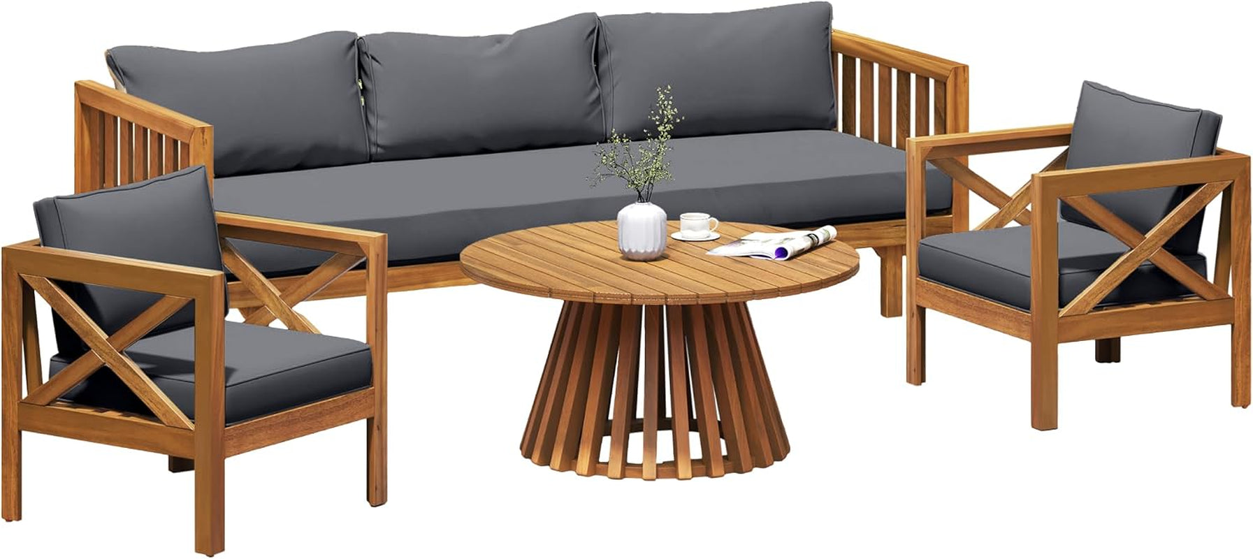 outdoor-4-piece-acacia-wood-conversation-set-patio-3-seat-loveseat-sofa-daybed-with-cushion-2-armchair-and-round-coffee-table-for-backyard-lawn-balcony-teak-dark-gray