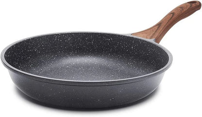 Nonstick Frying Pan Skillet, Swiss Granite Coating Omelette Pan, Healthy Stone Cookware Chef'S Pan, PFOA Free (8/9.5/10/11/12.5 Inch) (11 Inch)1