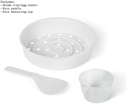 14-Cup Cooked Electric Rice & Grain Cooker, 6-Cup Uncooked, Evergood™ Ceramic Nonstick Coating, White Icing by Drew Barry~More7