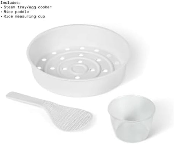 14-Cup Cooked Electric Rice & Grain Cooker, 6-Cup Uncooked, Evergood™ Ceramic Nonstick Coating, White Icing by Drew Barry~More7