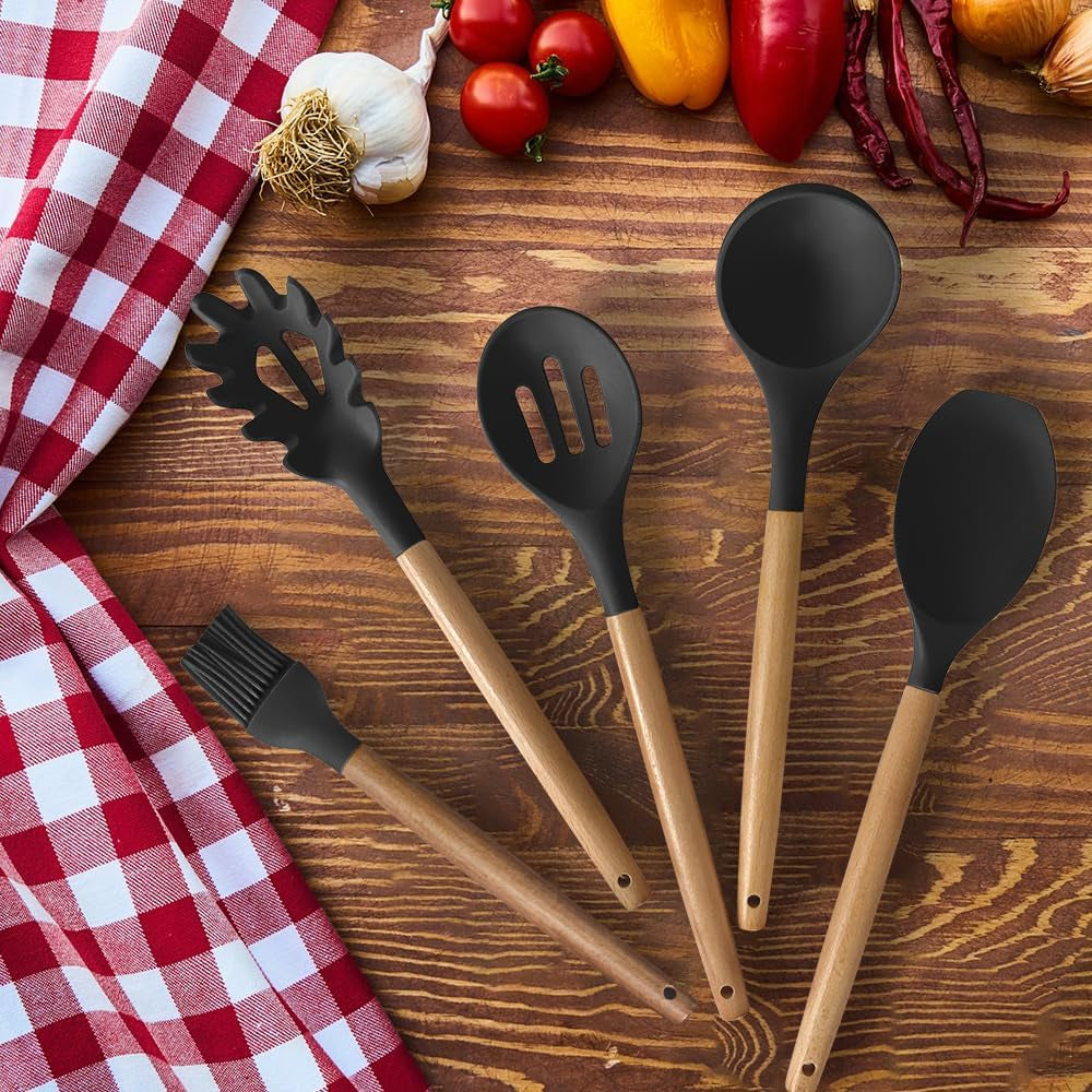 cooking-utensils-set-35-pcs-kitchen-utensils-with-grater-tongs-spoon-spatula-turner-made-of-heat-resistant-food-grade-silicone-and-wooden-handles-kitchen-gadgets-tools-set-for-nonstick-cookware