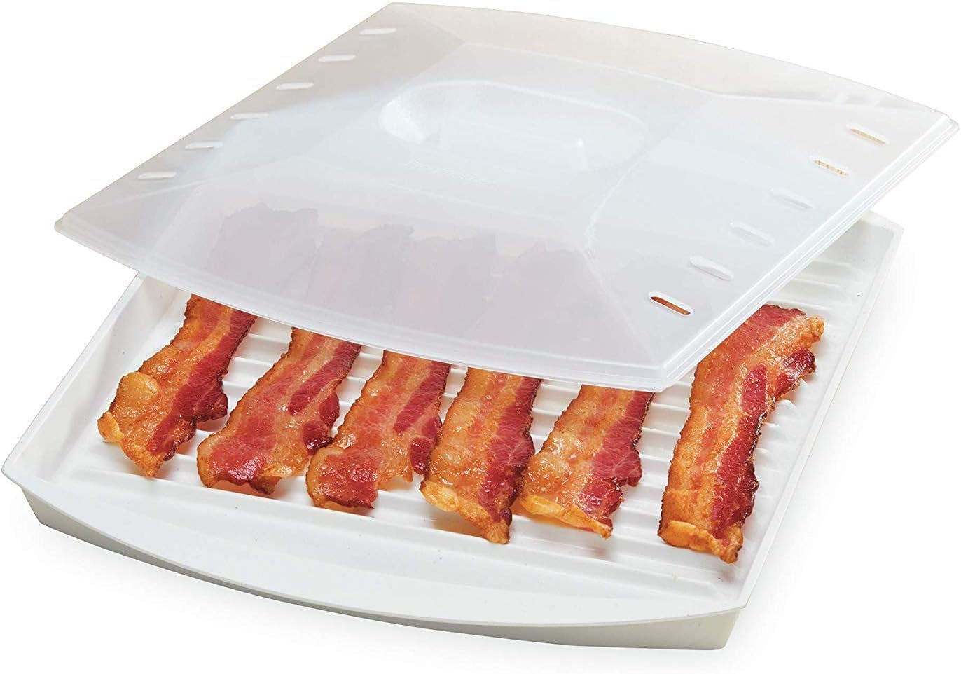 prepsolutions-microwaveable-bacon-grill-cooks-7-9-pieces-of-crispy-bacon-offers-quick-breakfast-lunch-or-dinner-bpa-free-and-dishwasher-safe-11-88-x-10-00-x-1-88