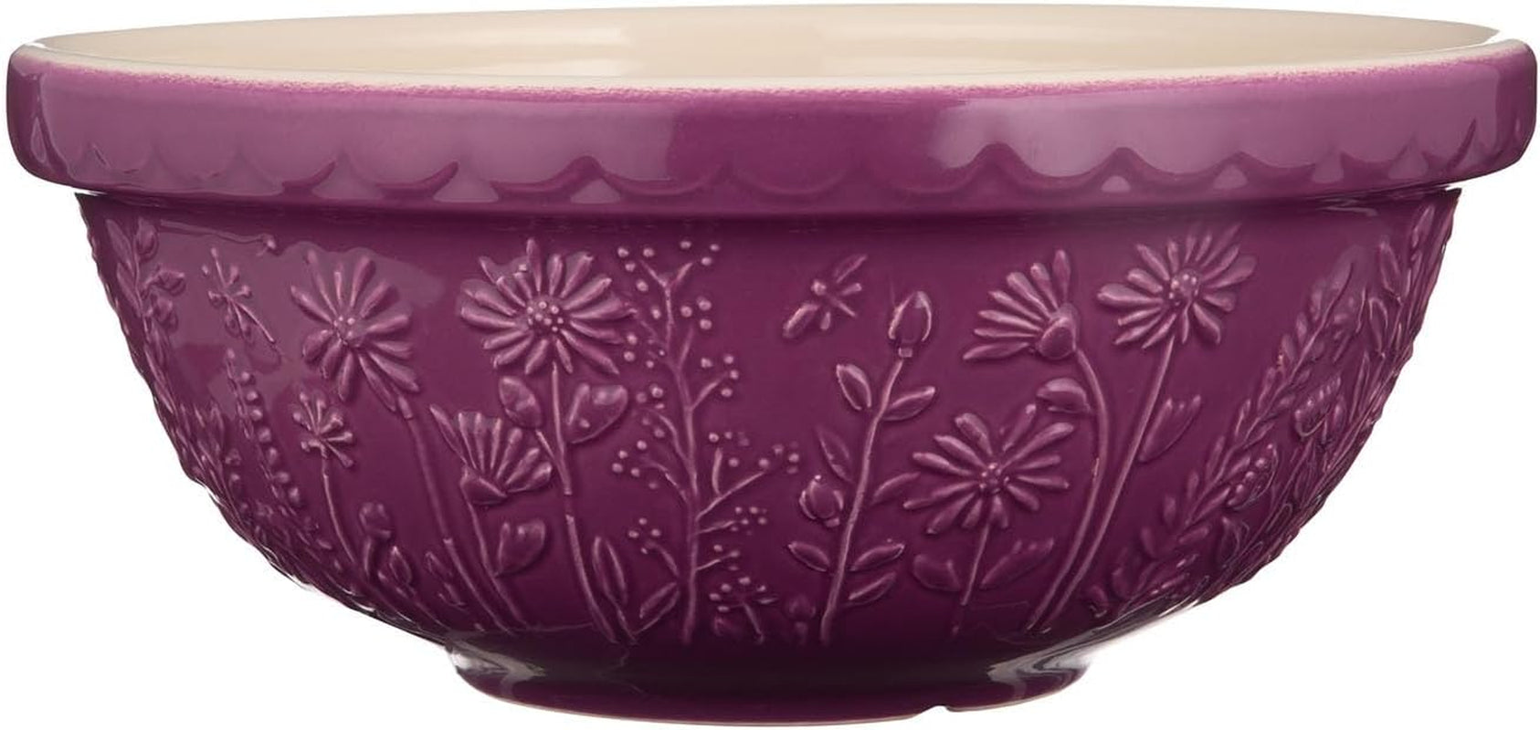 in-the-meadow-s18-mixing-bowl-2-85-quart-mixing-bowl-embossed-floral-daisy-design-durable-ceramic-bowl-for-baking-bread-dough-cake-batter-cookies-kitchen-serving-bowl