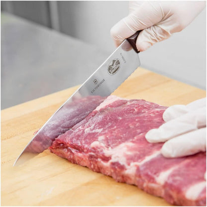 Victorinox 7-1/2-Inch Wavy Edge Chef'S Knife/Carver, Rosewood Handle3