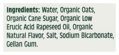 Organic Vanilla Oat Creamer, 32 FZ3