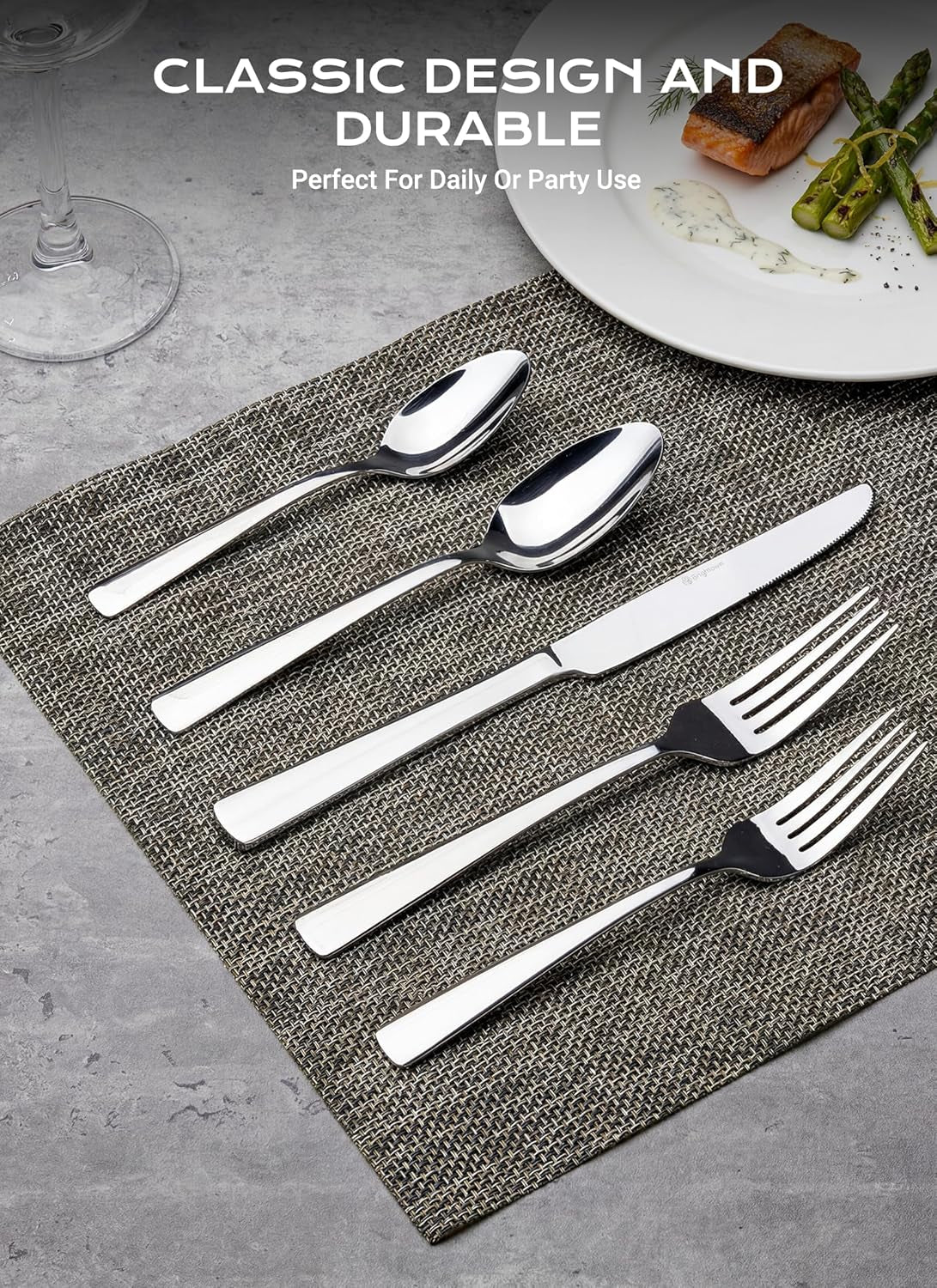 silverware-set-for-8-45-piece-stainless-steel-kitchen-utensils-cutlery-set-gift-package-for-wedding-housewarming-heavy-duty-steak-knife-fork-and-spoon-dishwasher-safe-ergonomic-design-flatware-set