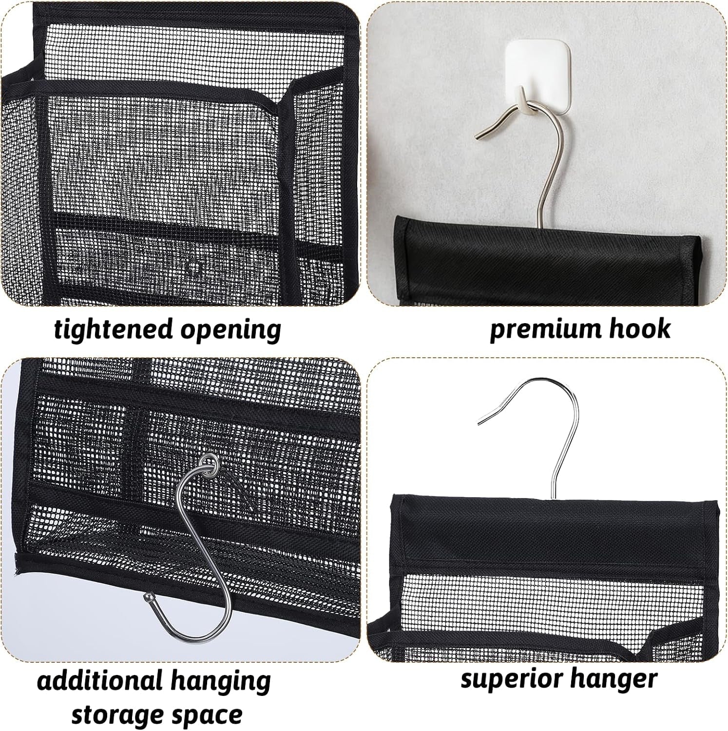 shower-caddy-hanging-mesh-shower-caddy-pvc-bathroom-storage-bag-for-college-dorm-gym-swimming-rv-and-travel-black