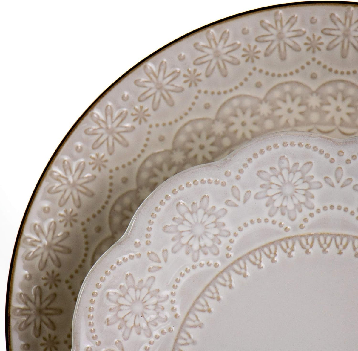embossed-scalloped-stoneware-dinnerware-dish-set-16-piece-ivory