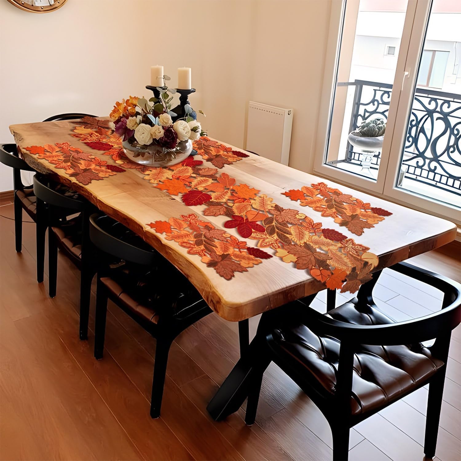 fall-table-runner-72-inches-long-autumn-maple-leaf-embroidered-runner