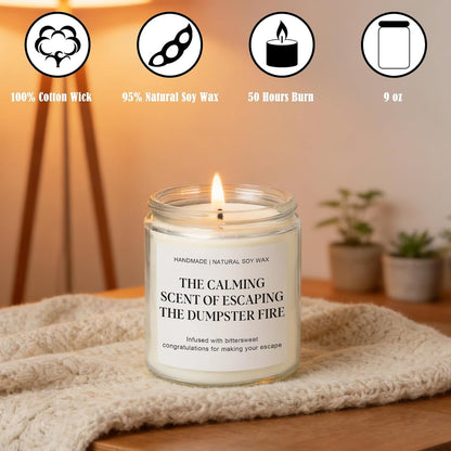 Farewell Gifts for Coworkers, Retirement Going Away Goodbye Candle2