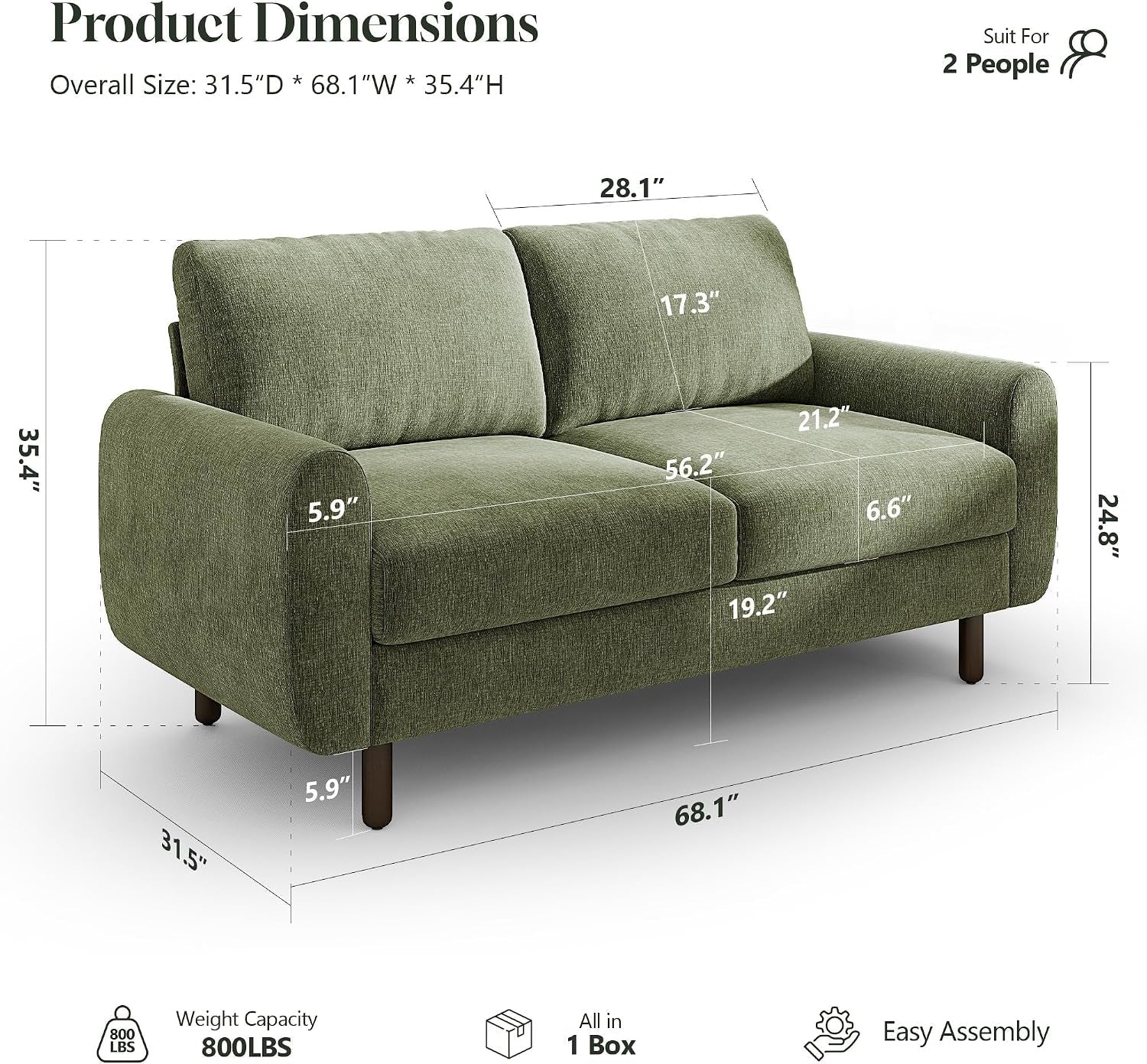68-loveseat-sofa-comfy-chenille-fabric-couches-for-living-room-with-spring-cushion-and-solid-wood-frame-modern-deep-seat-couch-for-bedroom-apartment-office-easy-assembly-green