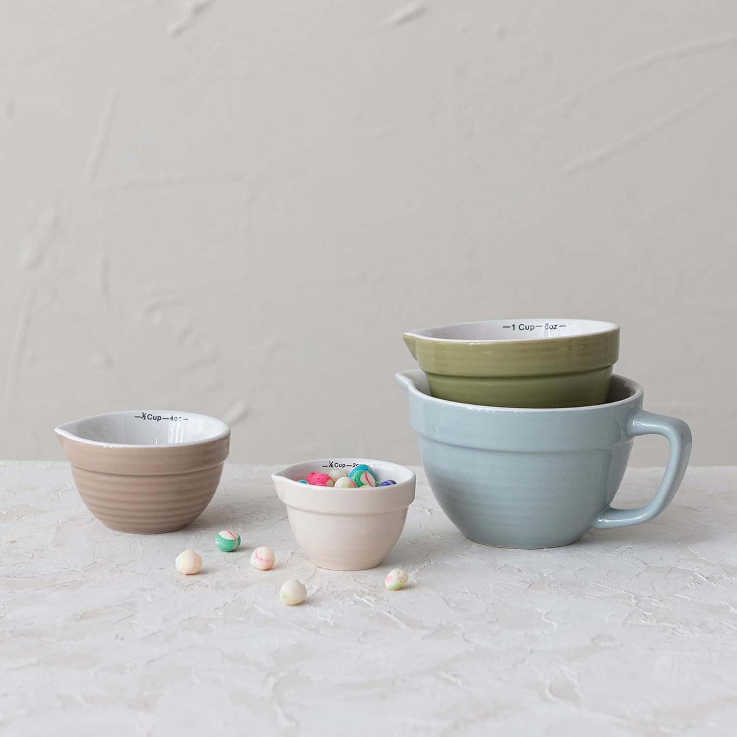 creative-co-op-stoneware-batter-bowl-measuring-cups-set-of-4-sizes-multicolor
