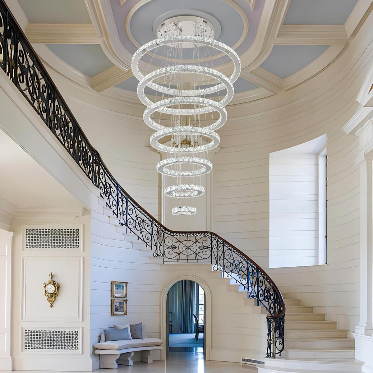 7-ring-crystal-led-chandelier-6000k-for-high-ceilings