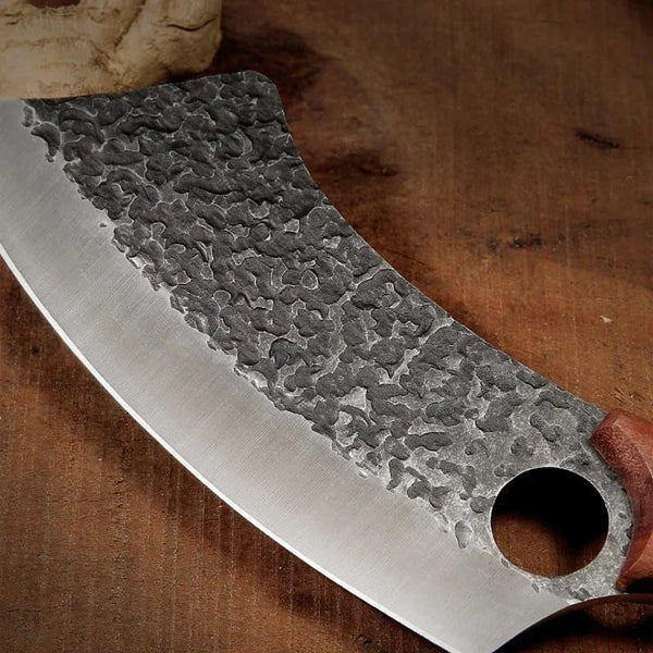 Meat Cleaver, 7 Inch Forged Kitchen Knife Handmade Meat Cleaver Stainless Steel Full-Tang Butcher Boning Fishing Knives Cooking Cutter Knives4