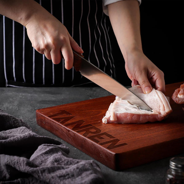 Fillet Knife 9 Inch, Professional Fish Knife for Filleting, Stainless Steel Boning Knife for Meat Cutting, 7 Inch Stainless Steel Japanese Chef Knife9