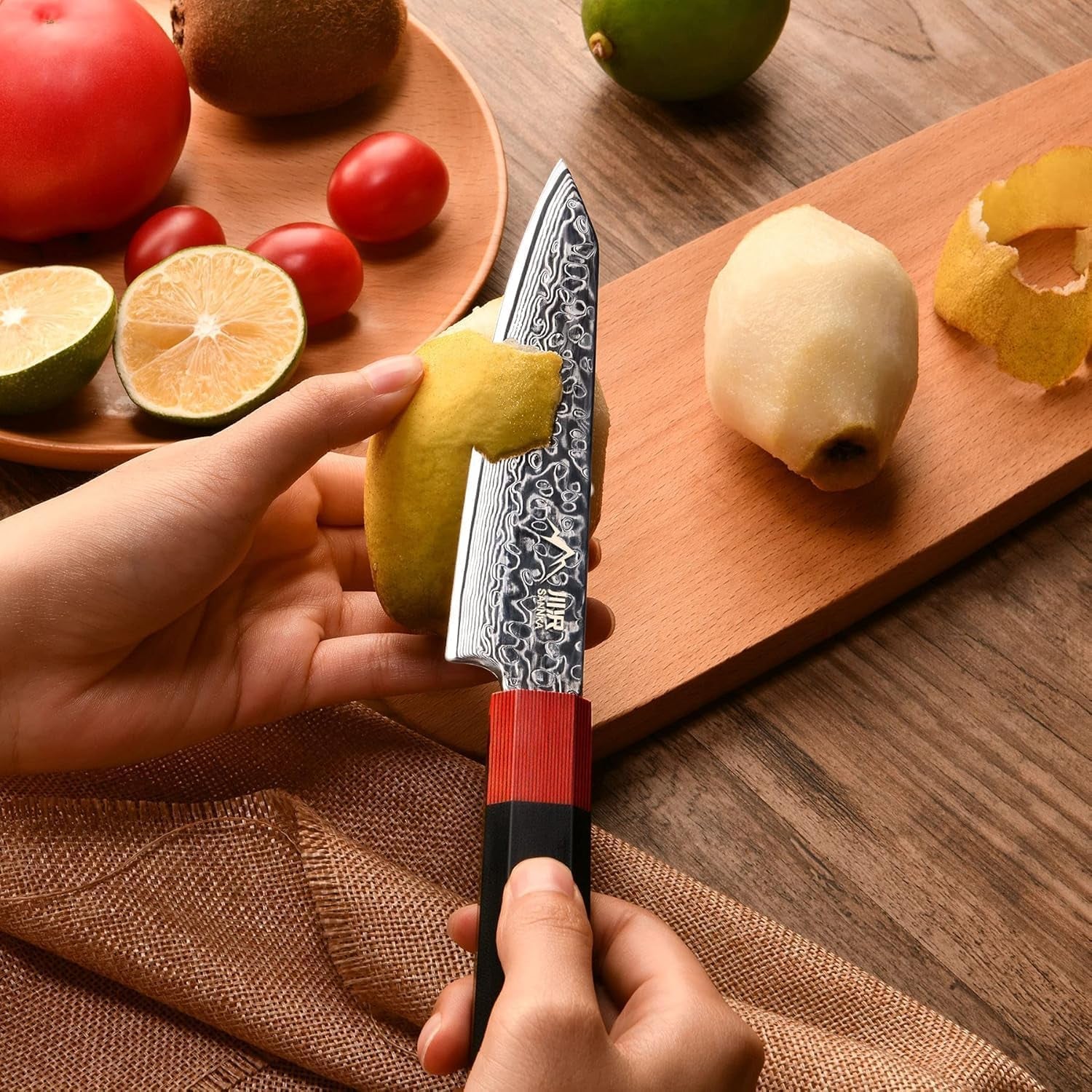 kiritsuke-chef-knife-5-inch-japanese-damascus-knife-67-layer-steel-with-g10-handle-sharp-vg-10-high-carbon-stainless-steel-for-home-and-kitchen