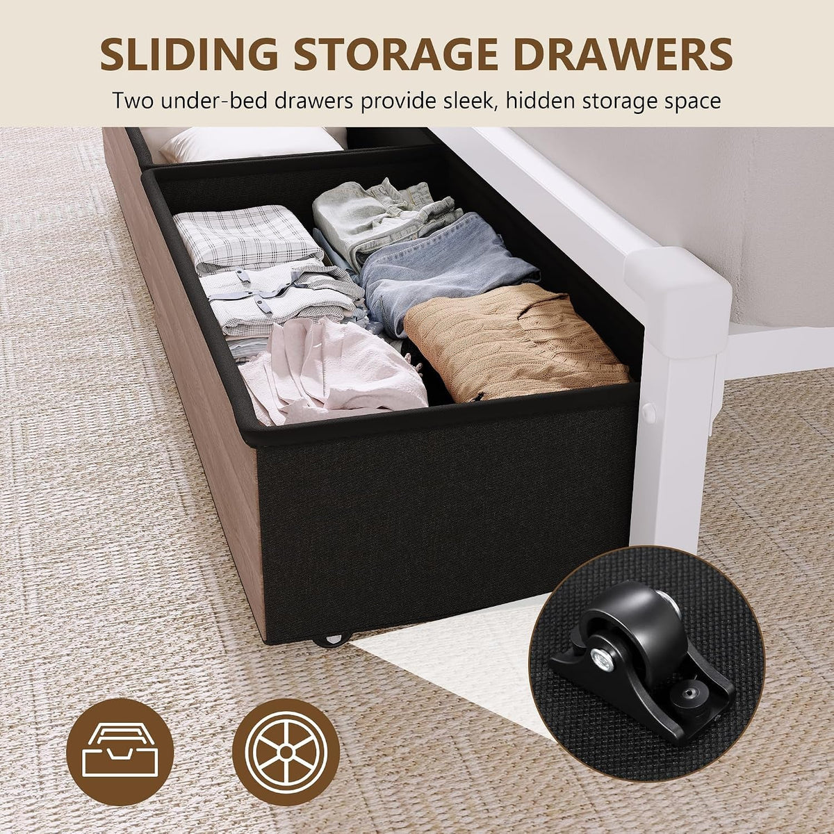 queen-size-bed-frame-with-storage-upholstered-headboard-2-fabric-drawers-charging-station-rgb-led-lights-metal-platform-bed-no-box-spring-needed-natural