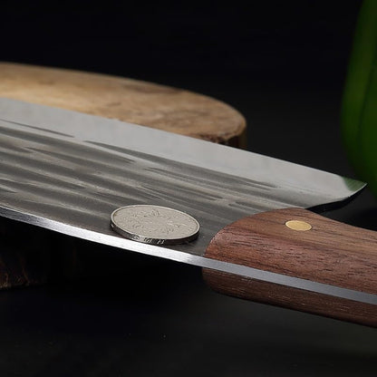 Meat Cleaver, Forged Butcher Cleaver Knife Stainless Steel Meat Fish Fruit Vegetables Slicing Chinese Household Kitchen Chef Knives4
