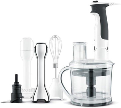 Breville BSB530XL All in One Processing Station, Brushed Stainless Steel | Slice, Chop, Grate, Puree, and Mash with This Multifunctional Kitchen Set | Immersion Blender and Food Processor1
