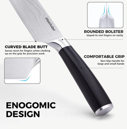 7" Nakiri Knife Ultra Sharp Kitchen Knife for Meat and Vegetable6