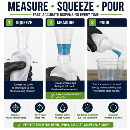 MEKP Dispensing Bottle 500ML (16Oz)2