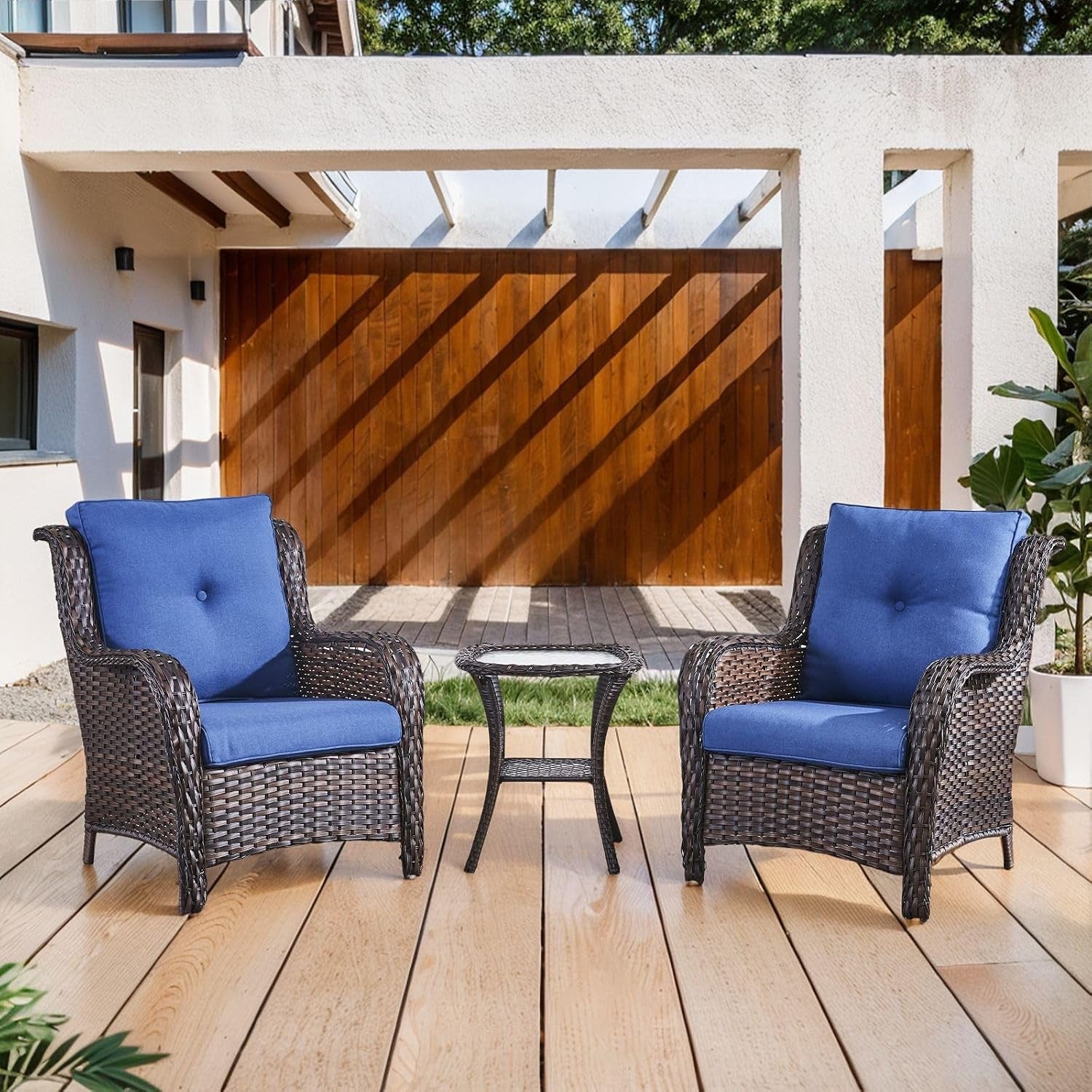 high-back-patio-chairs-set-of-2-brown-wicker-chairs-outdoor-seating-4-wide-armrests-rattan-outdoor-club-chair-with-blue-removable-cushion-for-deck-porch-backyard
