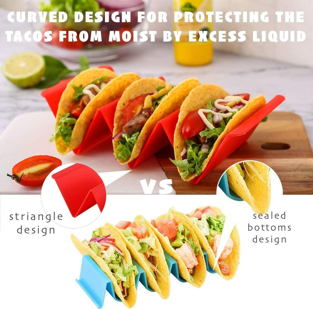 colorful-taco-holder-stands-set-of-6-large-taco-trays-holds-2-or-3-tacos-each-durable-bpa-free-pp-material-dishwasher-microwave-safe-for-taco-nights