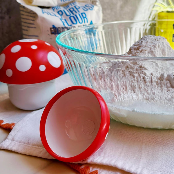Genuine Fred Nesting Mushroom Measuring Cups, Set of Fun and Functional Kitchen Measuring Tools, Space-Saving Design with Unique Mushroom Shape5