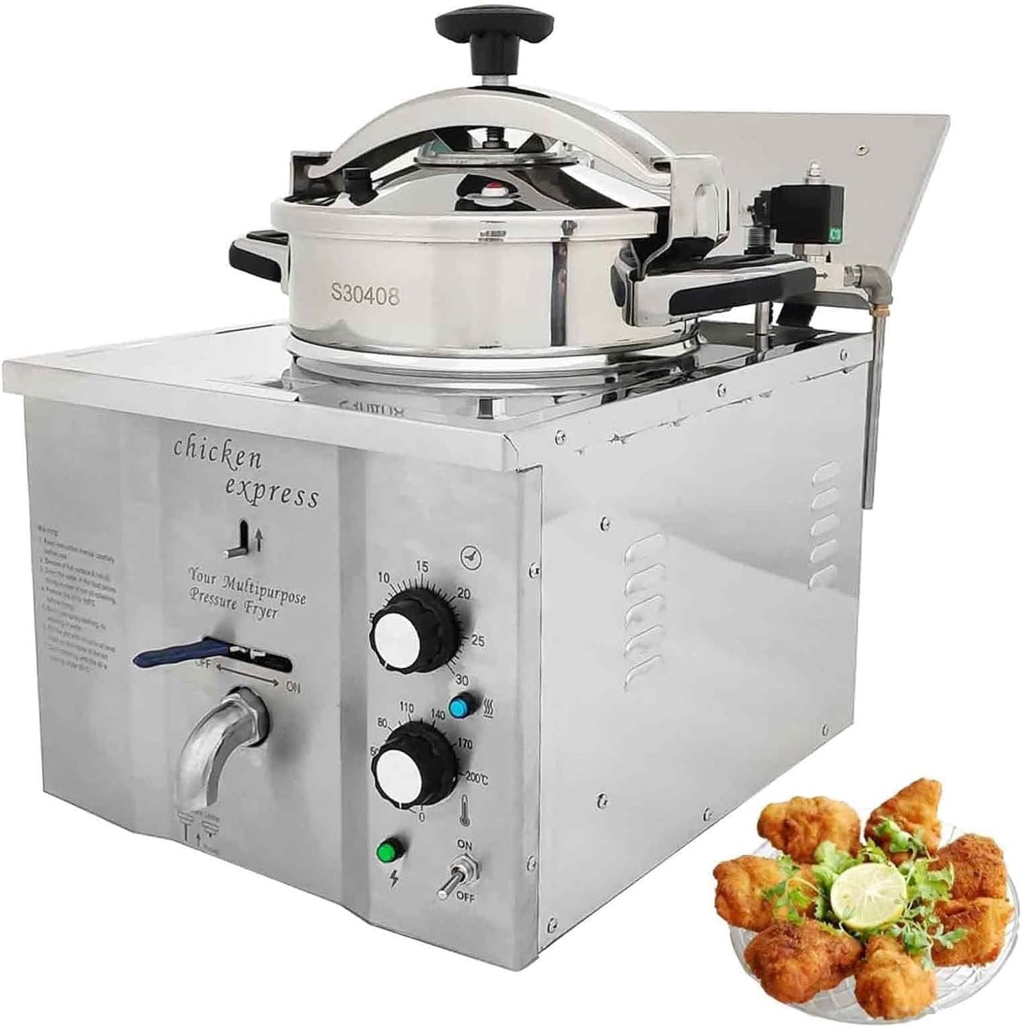 16l-commercial-electric-pressure-fryer-stainless-steel-countertop-chicken-fryer-with-safety-lock-oil-drain-thermostat-control-for-restaurant-and-food-truck-use