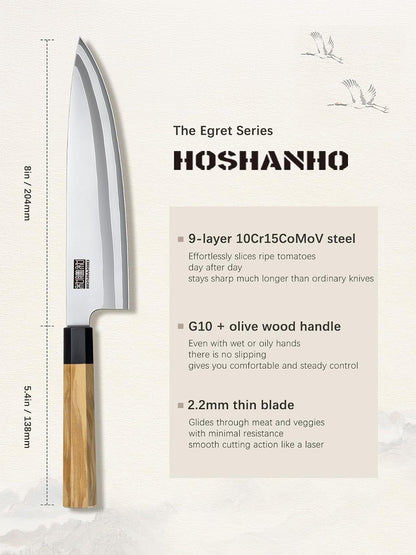8 Inch Chef Knife,Ultra Sharp Kitchen Knife with Ergonomic Handle2