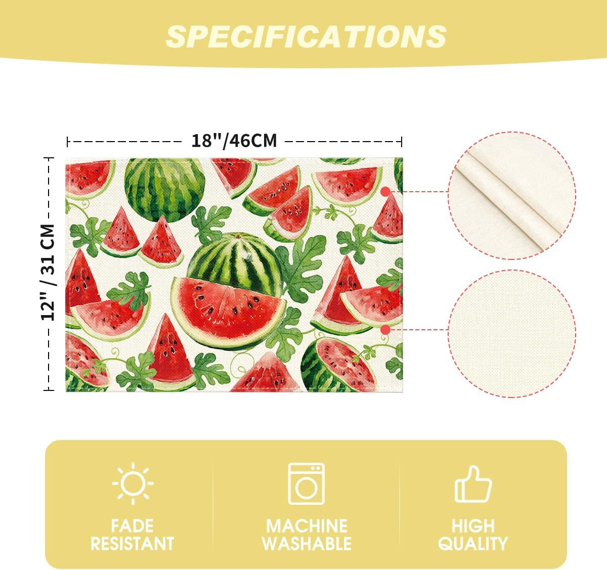 watermelon-fruit-summer-placemats-set-of-4-12x18-inch-spring-seasonal-holiday-table-mats-for-party-kitchen-dining-decoration