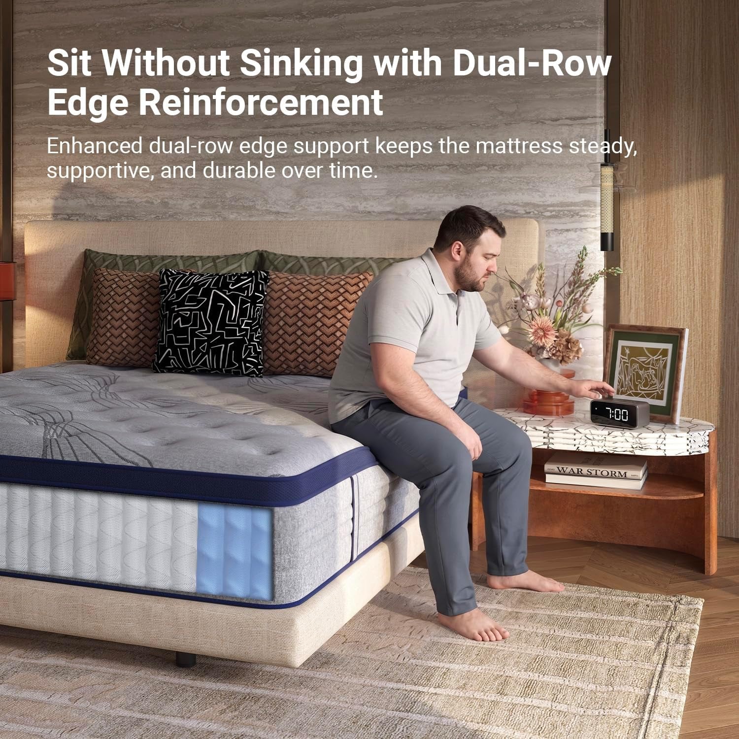 queen-mattress-12-inch-luxury-hotel-level-cooling-hybrid-mattress-dual-nanogel™-memory-foam-with-smarts-coil®-for-motion-isolation-extra-back-support-pressure-relief-certipur-us-certified