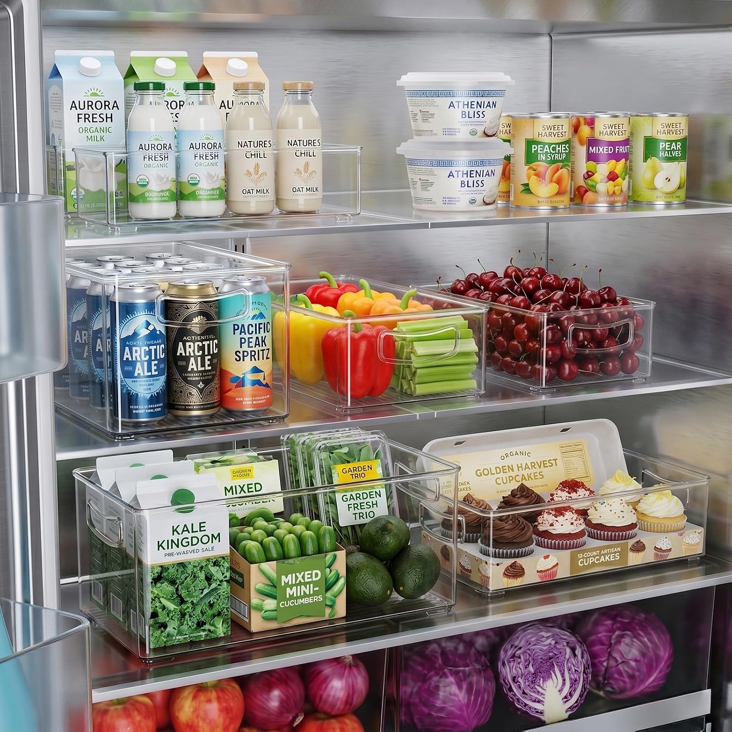 8-pack-freezer-organizer-bins-fridge-organizers-and-storage-stackable-refrigerator-organizers-bins-with-side-handles-clear-storage-bins-for-pantry-under-sink-kitchen-cabinet