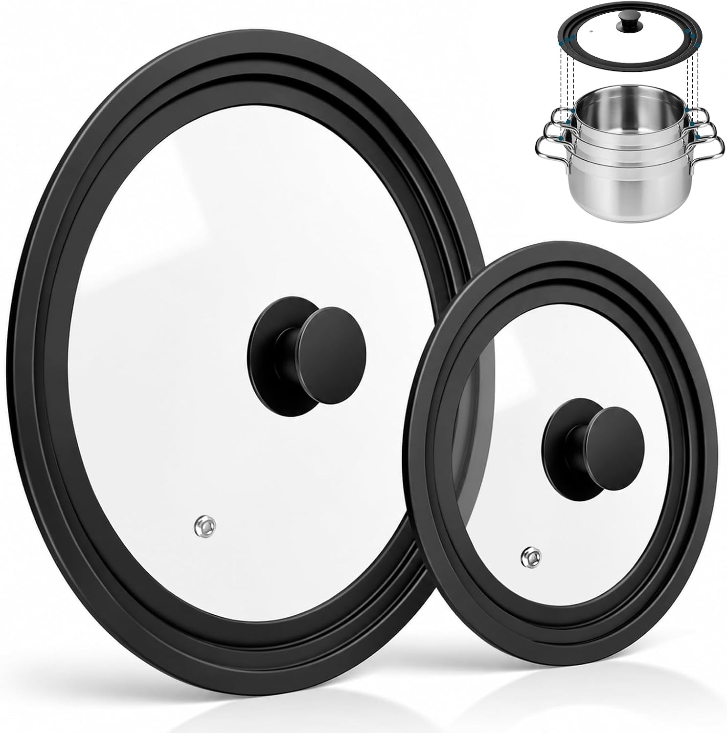 universal-lid-for-pots-pans-and-skillets-2-pack-pan-cover-fit-7-8-9-10-11-12-diameter-cookware-silicone-replacement-pan-lid-pot-lids-for-frying-pans-cast-iron-tempered-glass-lid
