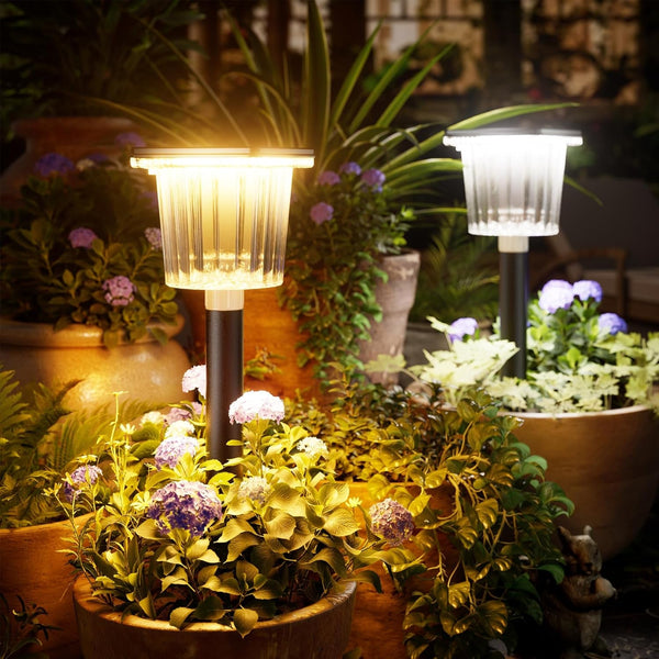 Solar Pathway Lights, 8 Pack, 42.9 Lm, IP651