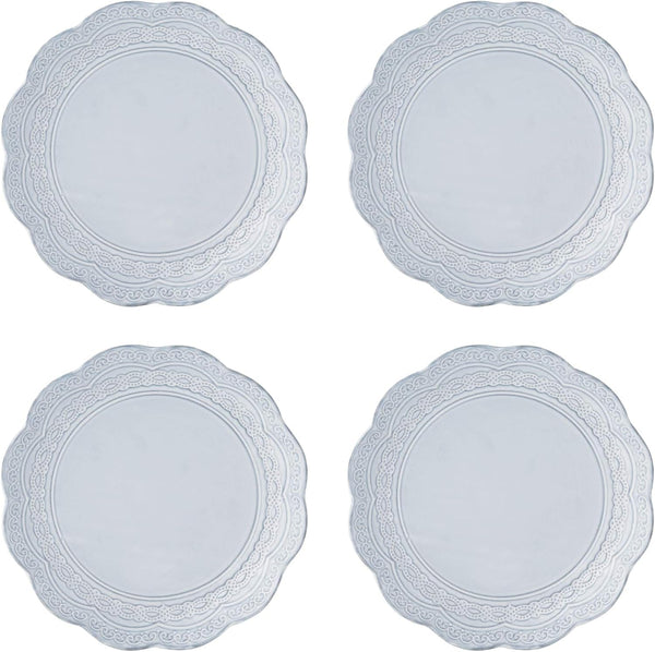 Seraphina 16-Piece Stoneware Dinnerware Set, Service for 4,Blue3