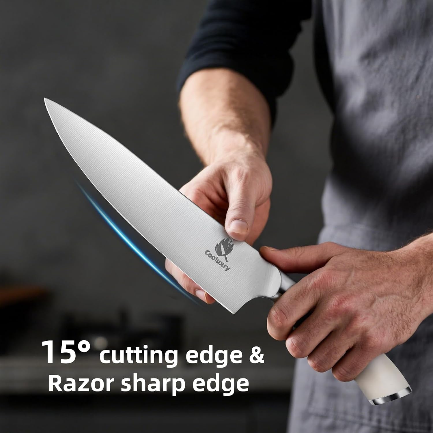 professional-white-chef-knife-8-inch-high-carbon-stainless-steel-kitchen-knife-with-ergonomic-white-handle-for-precise-cutting